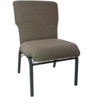 Flash Furniture EPCHT-112 Advantage Jute Discount Church Chair - 21 in. Wide